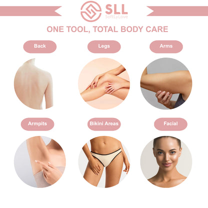 SOFTLYLOVE™ DUALGLOW 2  - IN - 1 SHAVER & PRECISION TRIMMER FOR WOMEN SLL001